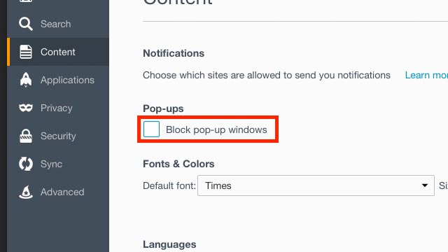 How To Disable Pop Up Blocker Pectora